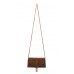 Evening Bag - Vintage-Inspired Bronze Pipe Bead Tassel Envelope Clutch - BG-YW003BZ